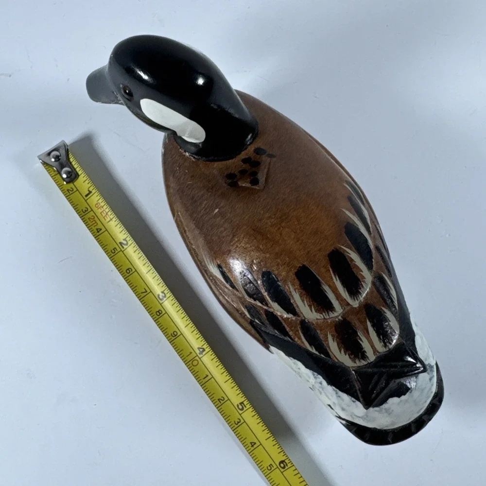 A Wooden Bird Factory Original Canada Goose Duck Decoy